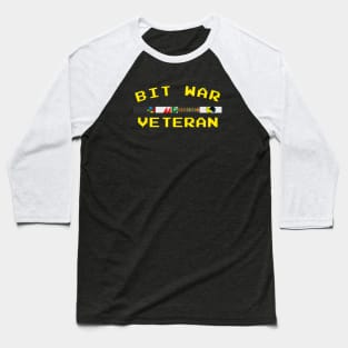 Bit War Veteran Baseball T-Shirt